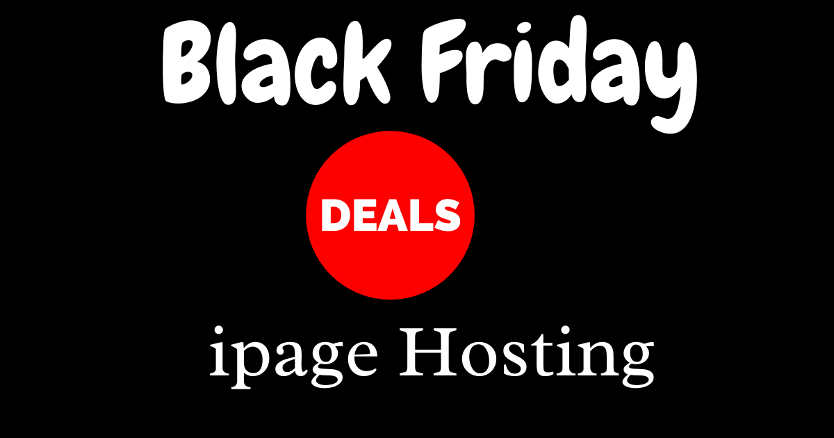 iPage Black Friday Deals And Cyber Monday Sale Offer in 2021 [ 85% OFF] image
