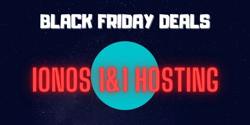 IONOS 1&1 Black Friday Deals 2021: Heavy Discounts image
