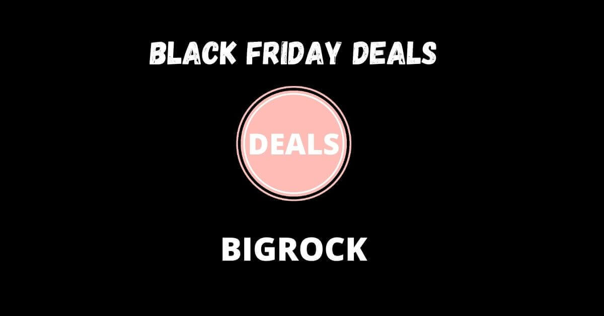 BigRock Black Friday Deals 2022: Get Up To 80% Discount image