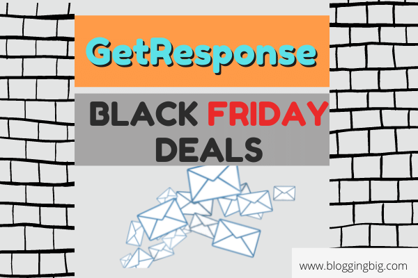 GetResponse Black Friday Deals 2021| Get 40% Off image