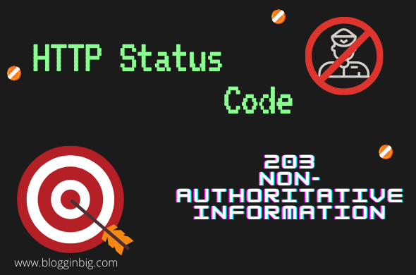 HTTP Status Code 203 – Non-authoritative Information image