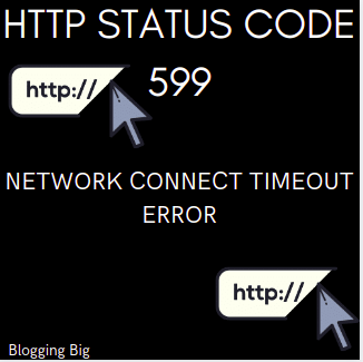 HTTP Status Code 599-Network Connect Timeout Error image